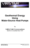 VIRSTAR White Paper: Geothermal Energy Using Water-Source Heat Pumps